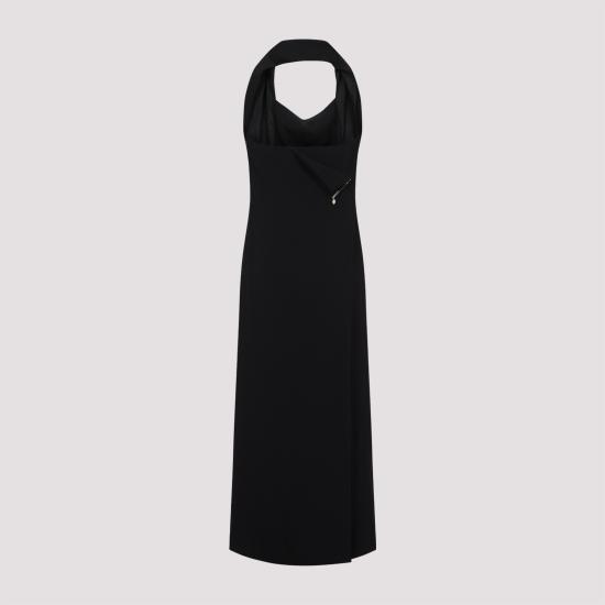 25SS 까르벵 롱 원피스 6251K2100801 999 BLACK - CARVEN
