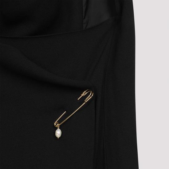 25SS 까르벵 롱 원피스 6251K2100801 999 BLACK - CARVEN