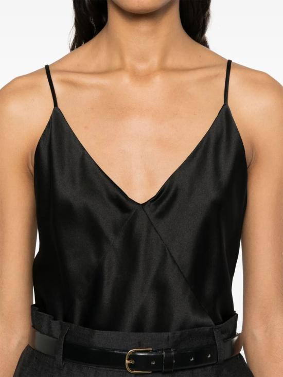 25SS 막스마라 민소매 티셔츠 2511161024600 002 BLACK - MAX MARA