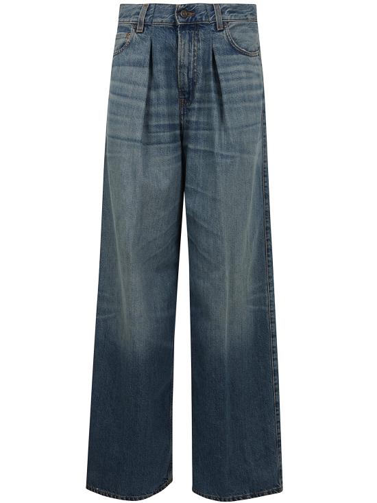 25SS 하이쿠레 데님 팬츠 HEW03340DF144L0853 L0853 BLUE TENCEL - HAIKURE