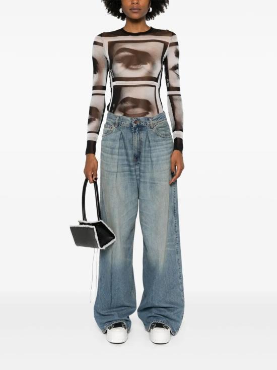 25SS 하이쿠레 데님 팬츠 HEW03340DF144L0853 L0853 BLUE TENCEL - HAIKURE