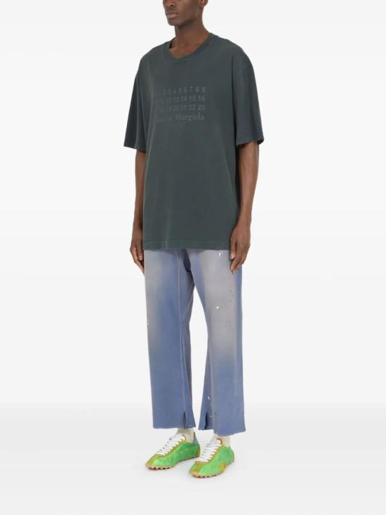 25SS 마르지엘라 반팔 티셔츠 S50GC0716 S24567 969 WASHED BLACK - MAISON MARGIELA