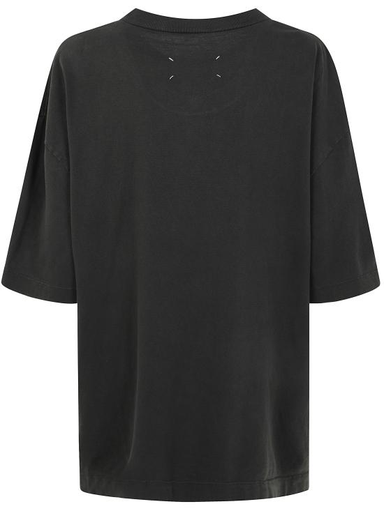 25SS 마르지엘라 반팔 티셔츠 S50GC0716 S24567 969 WASHED BLACK - MAISON MARGIELA