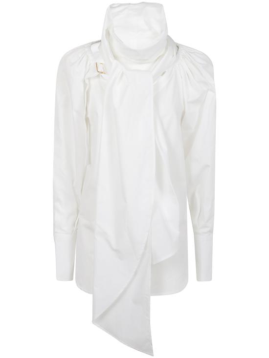 25SS 파투 블라우스 BL0370017 001W WHITE - PATOU
