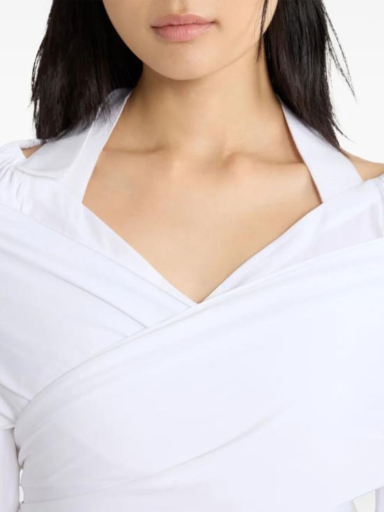 25SS 파투 블라우스 BL0370017 001W WHITE - PATOU