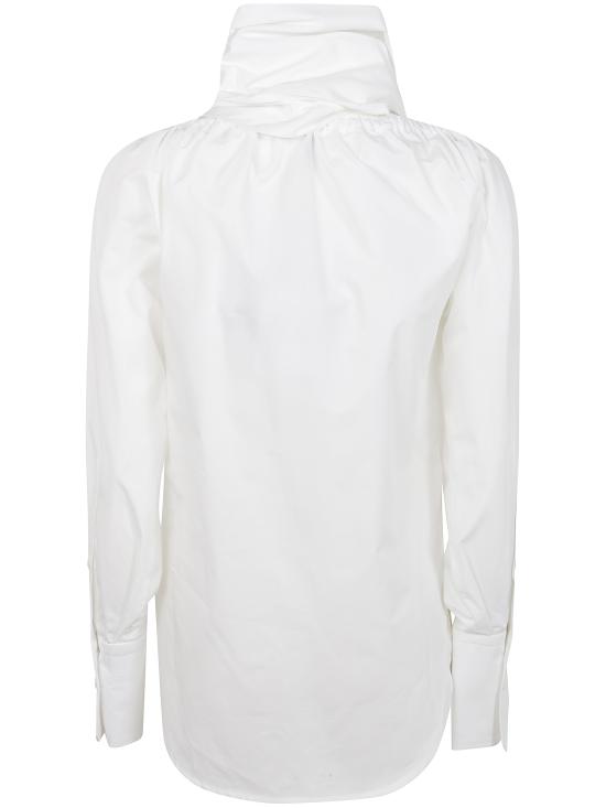 25SS 파투 블라우스 BL0370017 001W WHITE - PATOU