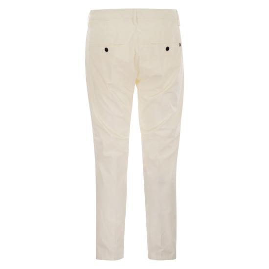  돈답 스트레이트 팬츠 UP518PSE025UPTD WHITE - DONDUP