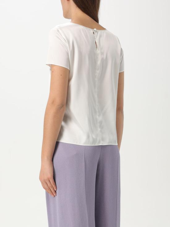 25FW 엠포리오 아르마니 반팔 티셔츠 8N2K152NXXZ 0101 White - EMPORIO ARMANI