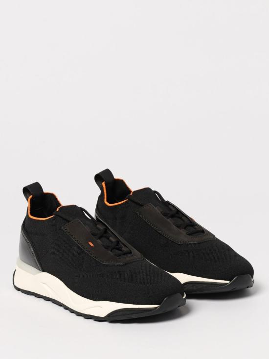 25SS 산토니 스니커즈 MBIO21601BINNHOD N01 Black - SANTONI