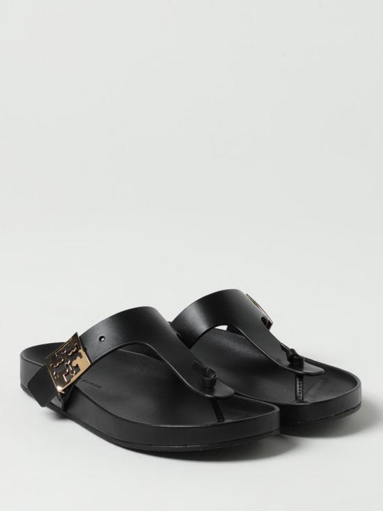 25SS 토리버치 뮬/슬리퍼 155190 004 Black - TORY BURCH