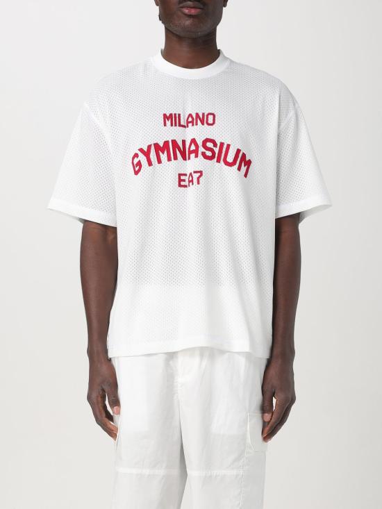 25SS 엠포리오 아르마니 반팔 티셔츠 7M000249AF13509 U0005 Natural