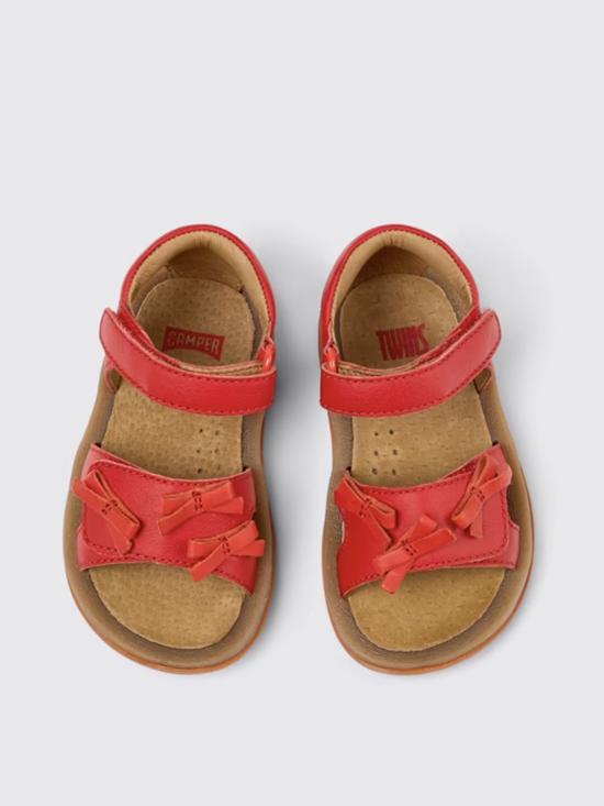 25SS [키즈] 캠퍼 샌들 K800627 002 TWINS 0 Red - CAMPER