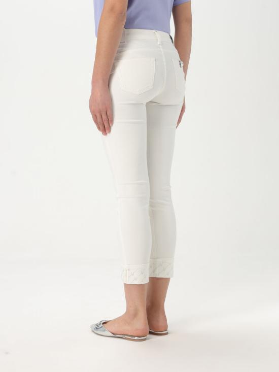 25SS 리우조 데님 팬츠 UA5006T2594 10701 White - LIU JO