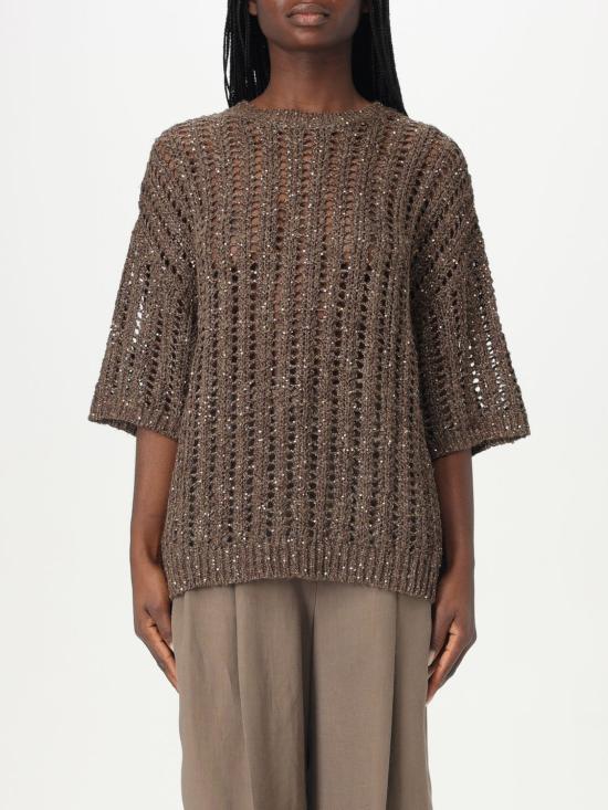 25SS 브루넬로 쿠치넬리 스웨터 MEA393120 CNN10 Brown