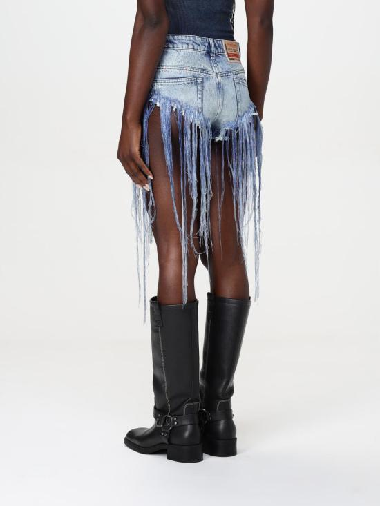 25SS 디젤 숏팬츠 A181450CMBM 01 Blue - DIESEL