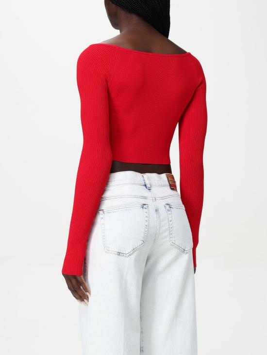 25SS 디젤 긴팔 티셔츠 A141890DLAX 42A Red - DIESEL