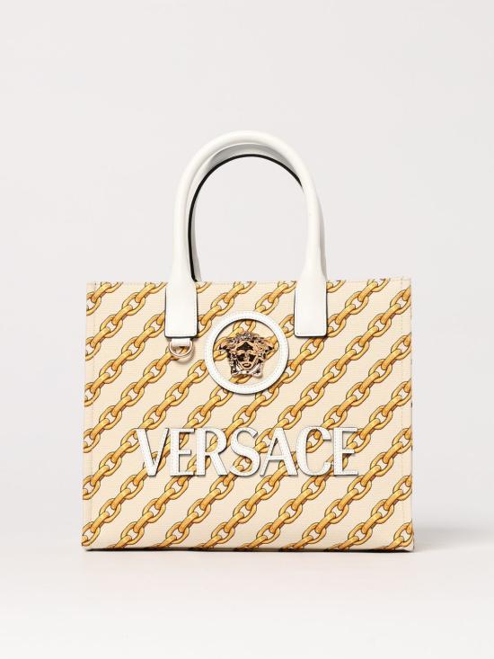 25SS 베르사체 토트백 10058611A13568 5W73V White