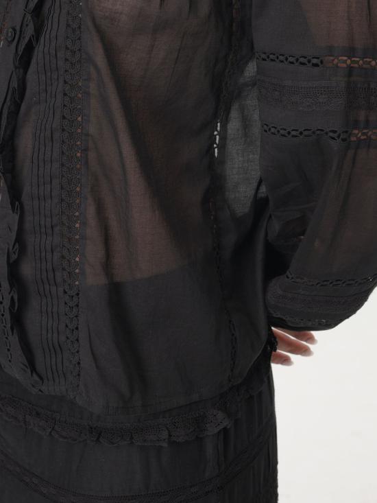 25FW 이자벨마랑에뚜왈 블라우스 CH0201FAC1J15E 01BK Black - ISABEL MARANT ETOILE