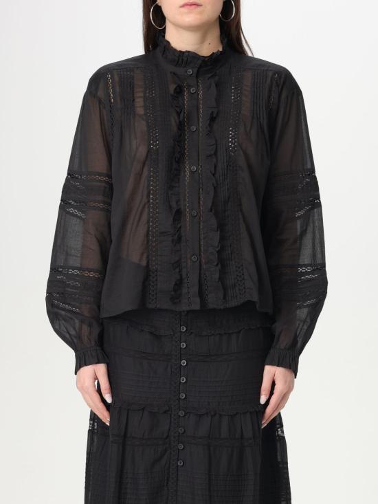 25FW 이자벨마랑에뚜왈 블라우스 CH0201FAC1J15E 01BK Black