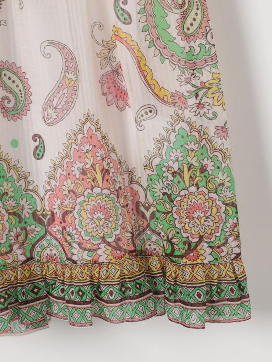 25FW [키즈] 에트로 스커트 GW7A64M0065 105MC Ivory - ETRO