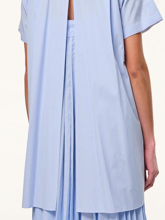 25SS 사카이 롱 원피스 2507761 458 Striped - SACAI