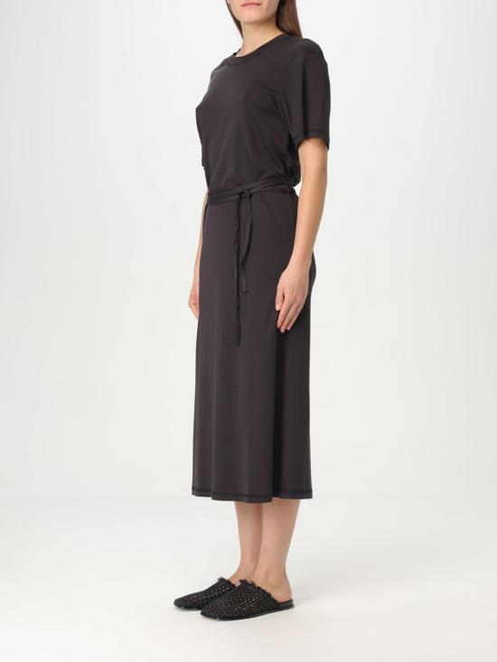 25SS 르메르 롱 원피스 DR1045LJ1016 BK998 Black - LEMAIRE