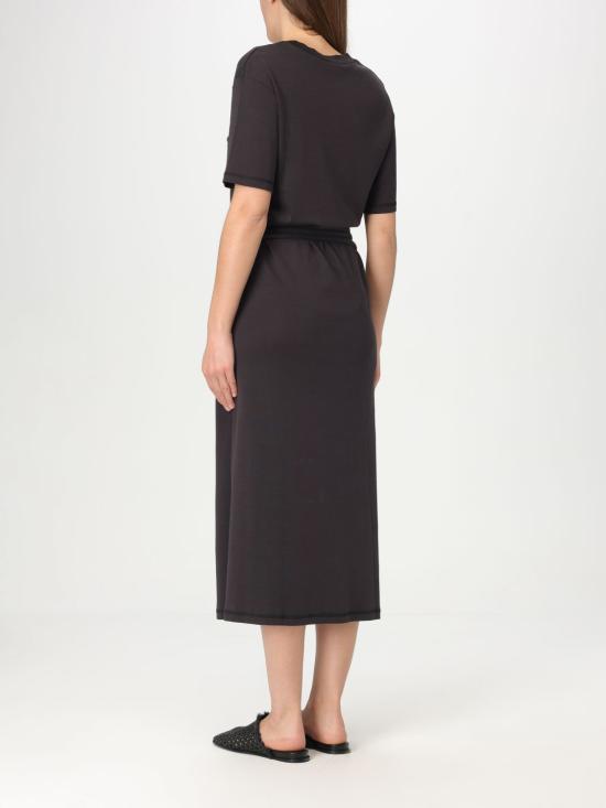 25SS 르메르 롱 원피스 DR1045LJ1016 BK998 Black - LEMAIRE