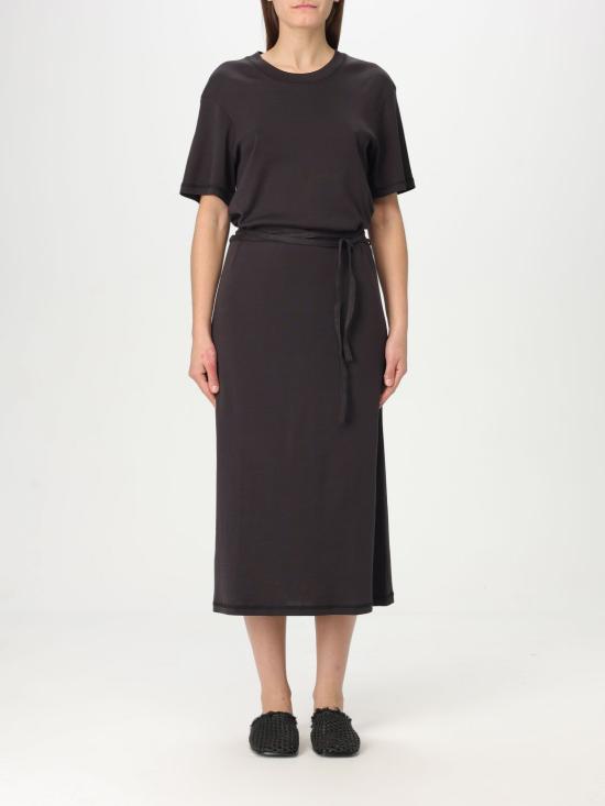 25SS 르메르 롱 원피스 DR1045LJ1016 BK998 Black