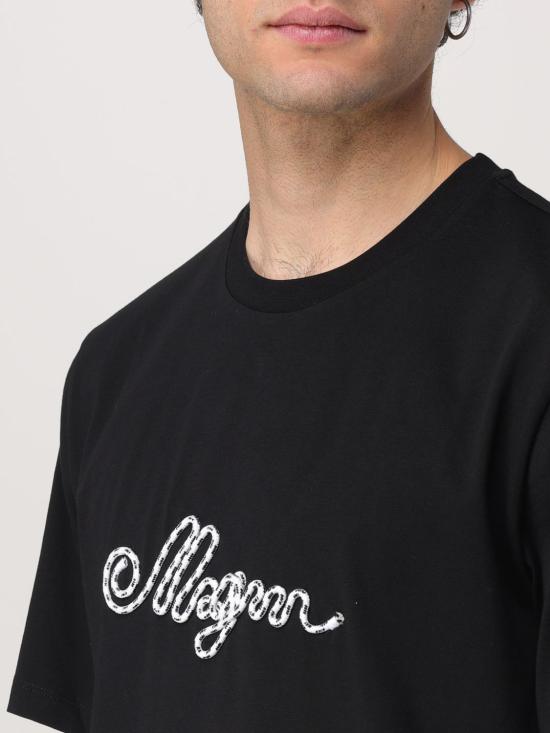 25FW 엠에스지엠 반팔 티셔츠 3840MM97257097 99 Black - MSGM