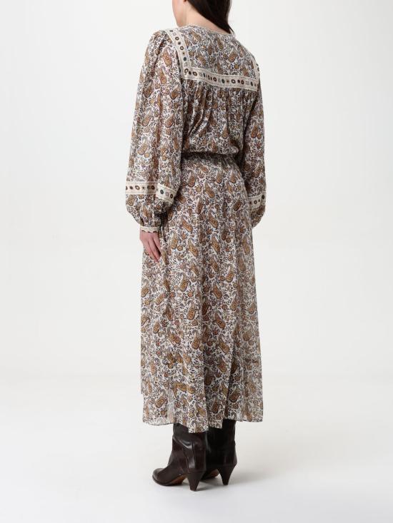 25SS 이자벨마랑에뚜왈 롱 원피스 RO0027FAC1J04E 23EC Beige - ISABEL MARANT ETOILE