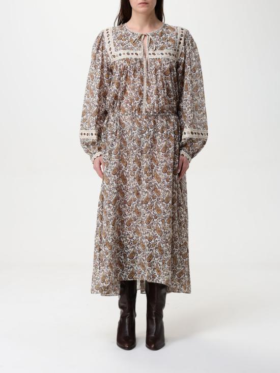 25SS 이자벨마랑에뚜왈 롱 원피스 RO0027FAC1J04E 23EC Beige