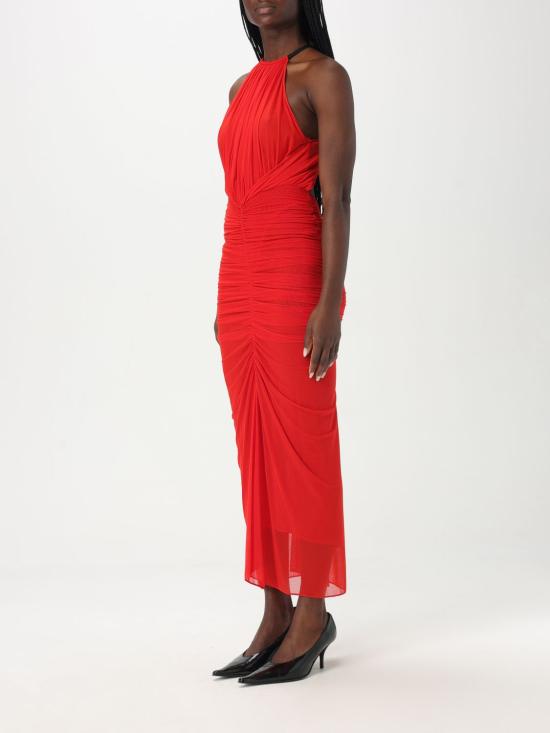 25SS 뮈글러 롱 원피스 25P3RO1711595 3119 Red - MUGLER