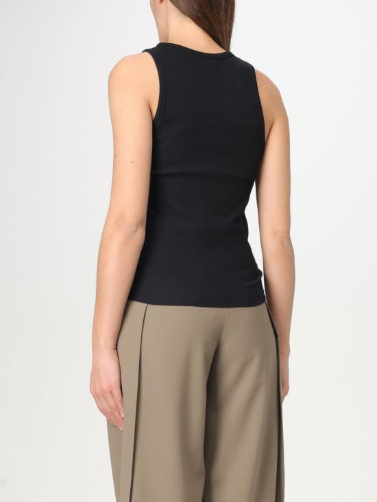 25FW 파코라반 민소매 티셔츠 24FJTE165CO0530 P001 Black - PACO RABANNE