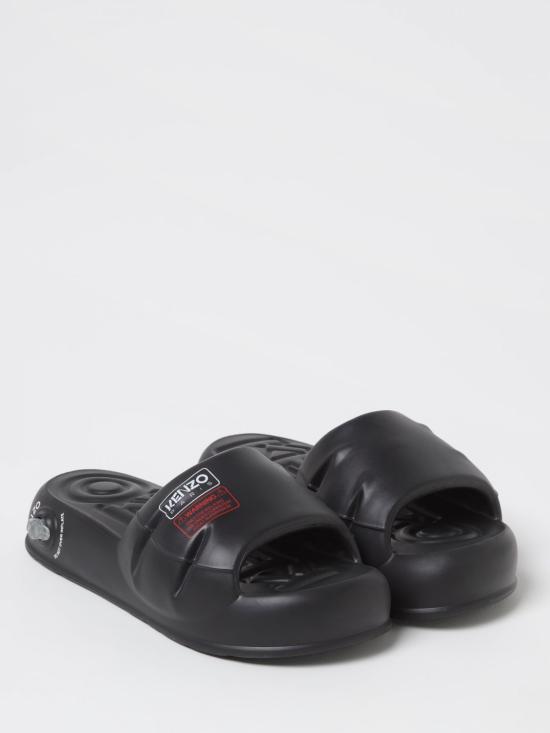 25SS 겐조 뮬/슬리퍼 FF52MU210E50 99 Black - KENZO
