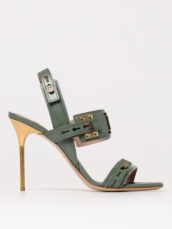 25SS 발망 샌들 EN1UH086LVIT 7DU Green