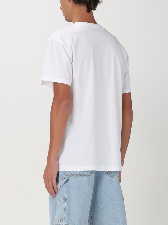 25FW 칼하트 WIP 포켓 하트 티셔츠 I032128 1WZXX White - CARHARTT WIP