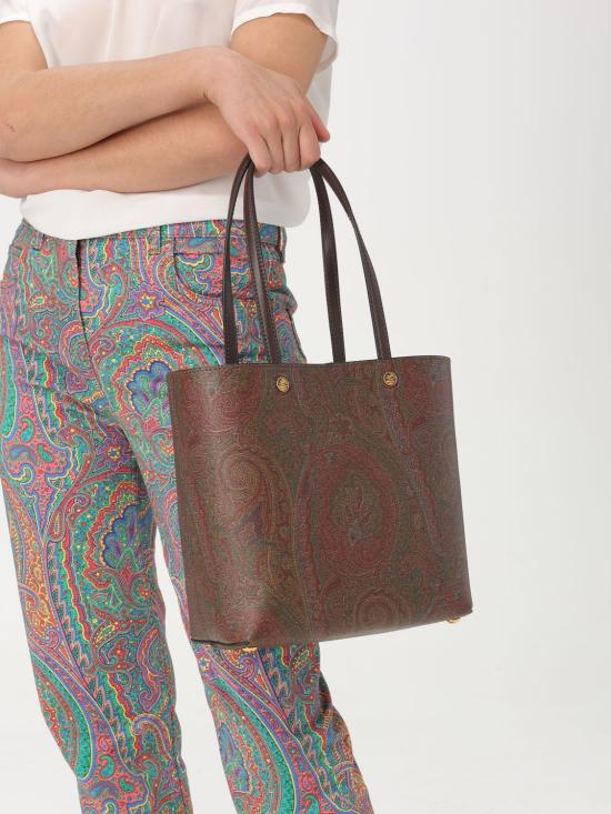 26SS 에트로 숄더백 WP1D0025AA001 M0019 Brown - ETRO