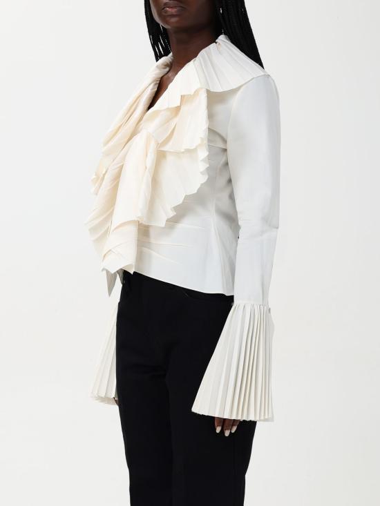 25SS 알렉산더 맥퀸 탑 818373QEAF2 9015 Beige - ALEXANDER MCQUEEN