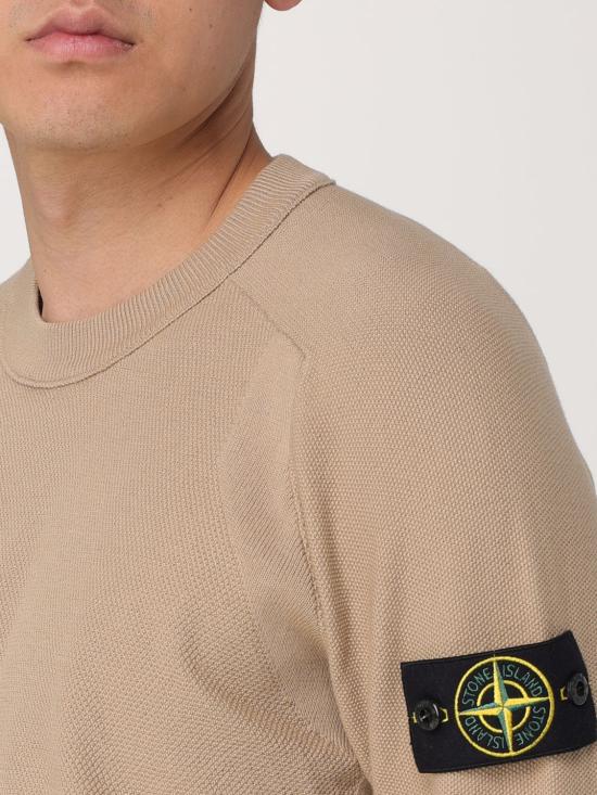 25FW 스톤 아일랜드 스웨터 5100036S00B5 V0094 Beige - STONE ISLAND