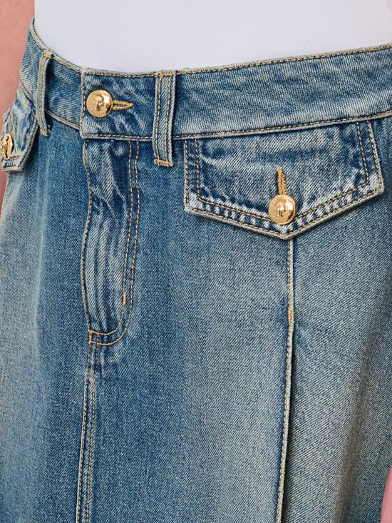 25SS 알렉산더 맥퀸 숏 스커트 817595QMACV 4315 Blue - ALEXANDER MCQUEEN