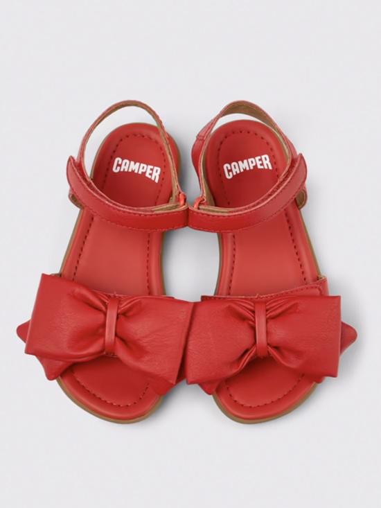 25SS [키즈] 캠퍼 슈즈 K800639 001 RIGHT 0 Red - CAMPER