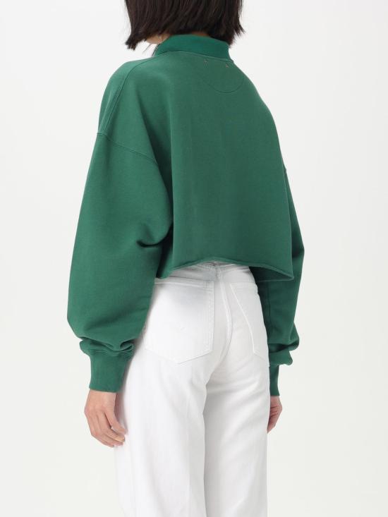 25FW 골든구스 긴팔 티셔츠 GWP02200P00188835913 Green - GOLDEN GOOSE