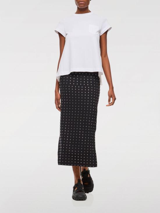 25FW 스포트막스 롱 스커트 2512771011600 002 Black - SPORTMAX