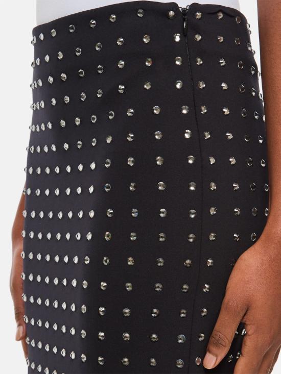 25FW 스포트막스 롱 스커트 2512771011600 002 Black - SPORTMAX