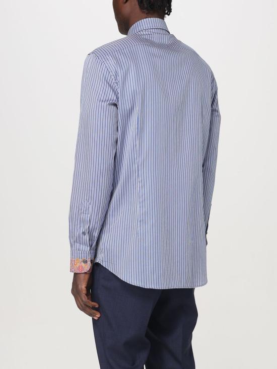 25SS 에트로 긴팔 셔츠 MRIB000199SP4A3 X0883 Gnawed Blue - ETRO