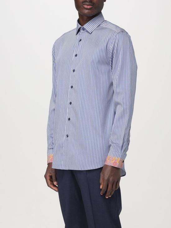 25SS 에트로 긴팔 셔츠 MRIB000199SP4A3 X0883 Gnawed Blue - ETRO