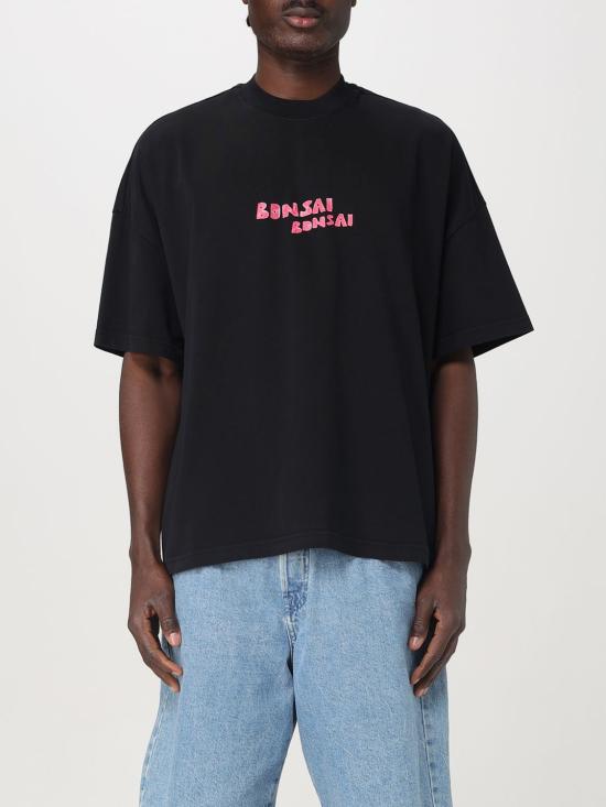 25SS 본사이 반팔 티셔츠 SS25TS002001 BLK Black