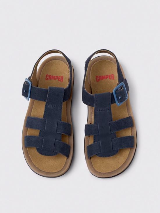 25SS [키즈] 캠퍼 샌들 K800617 001 BICHO 0 Blue - CAMPER