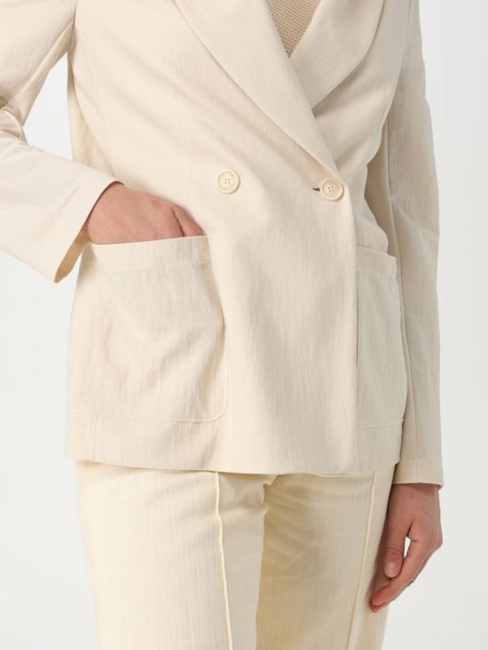 25SS 해리스와프런던 자켓 A3502PYF YF08 Ivory - HARRIS WHARF LONDON