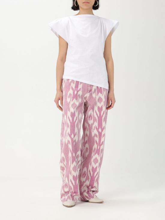 25SS 이자벨마랑에뚜왈 민소매 티셔츠 TS0097FAA1N41I 20WH White - ISABEL MARANT ETOILE